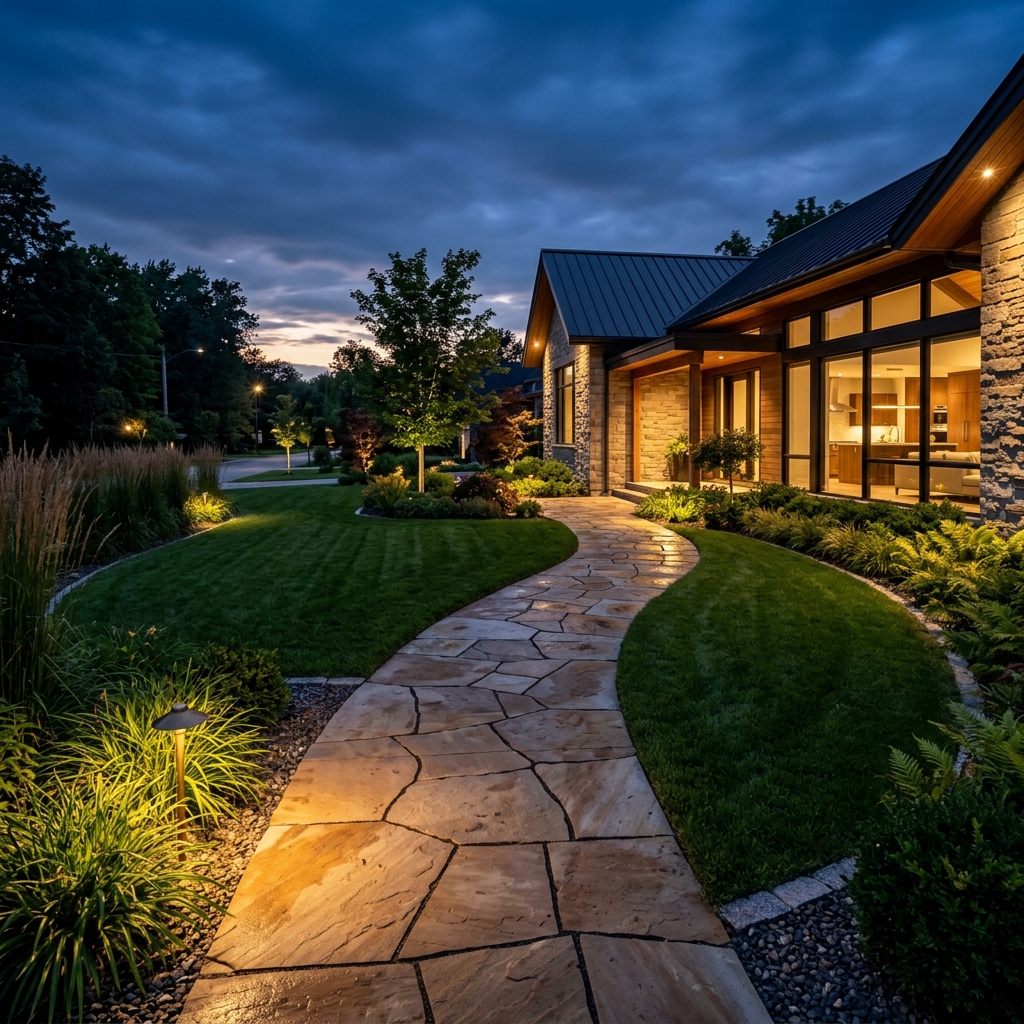 Landscaping and Walkways